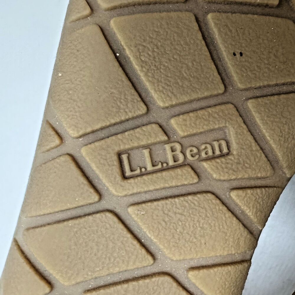 L.L. Bean Wicked Good Moccasins Women's 6M Brown Suede Sherpa Lined Slippers - Picture 11 of 11